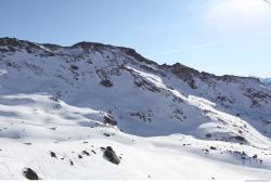 Photo Textures of Background Snowy Mountains